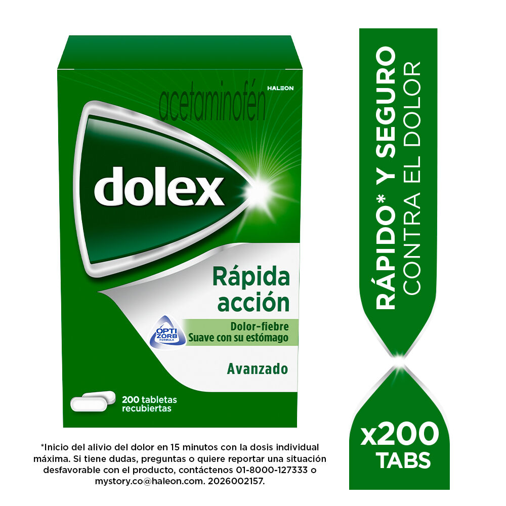 Dolex-Avanzado-500Mg-Tableta-Recubierta-Bl&iacute;ster-por-10-imagen
