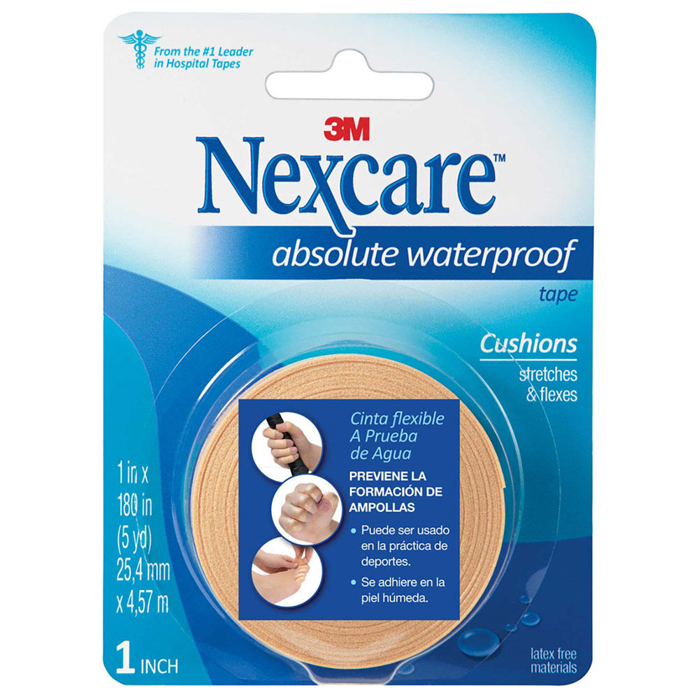 Cinta Impermeable Acolchada Rollo X 5Yard Nexcare 1Pulg