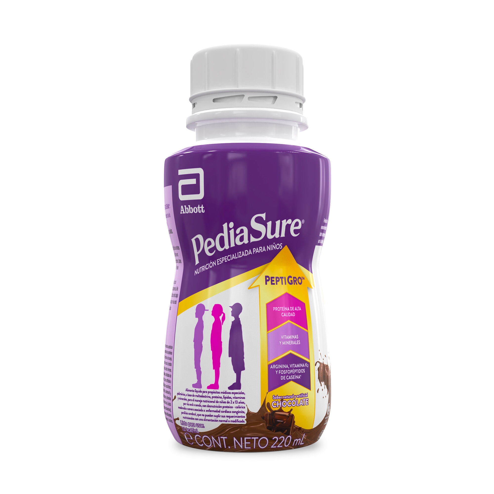 Pediasure Niños Formula Nutricional Chocolate Liquido 220 Ml