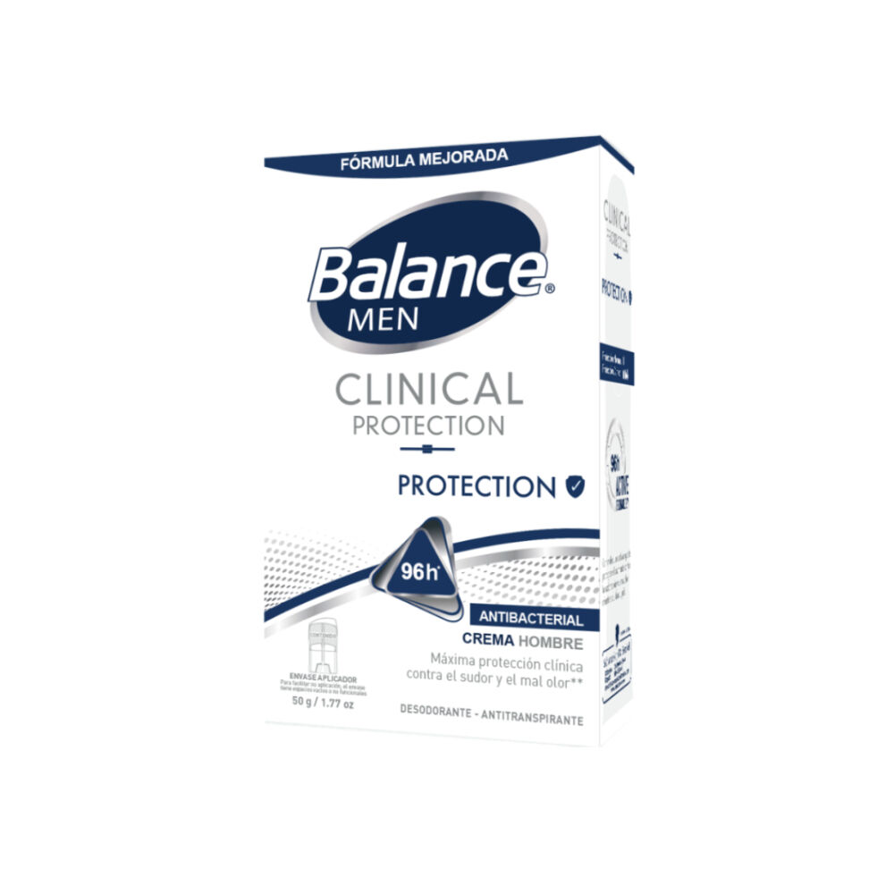 Desodorante Balance Crema Clinical Protection Hombre 50Gr