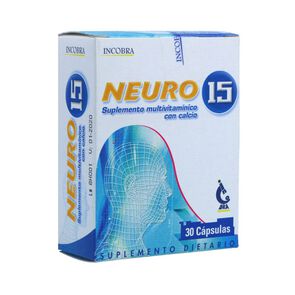 Neuro-15-Cápsula---Suplemento-Multivitaminico-Con-Calcio-Caja-X-30-Cápsulas-imagen
