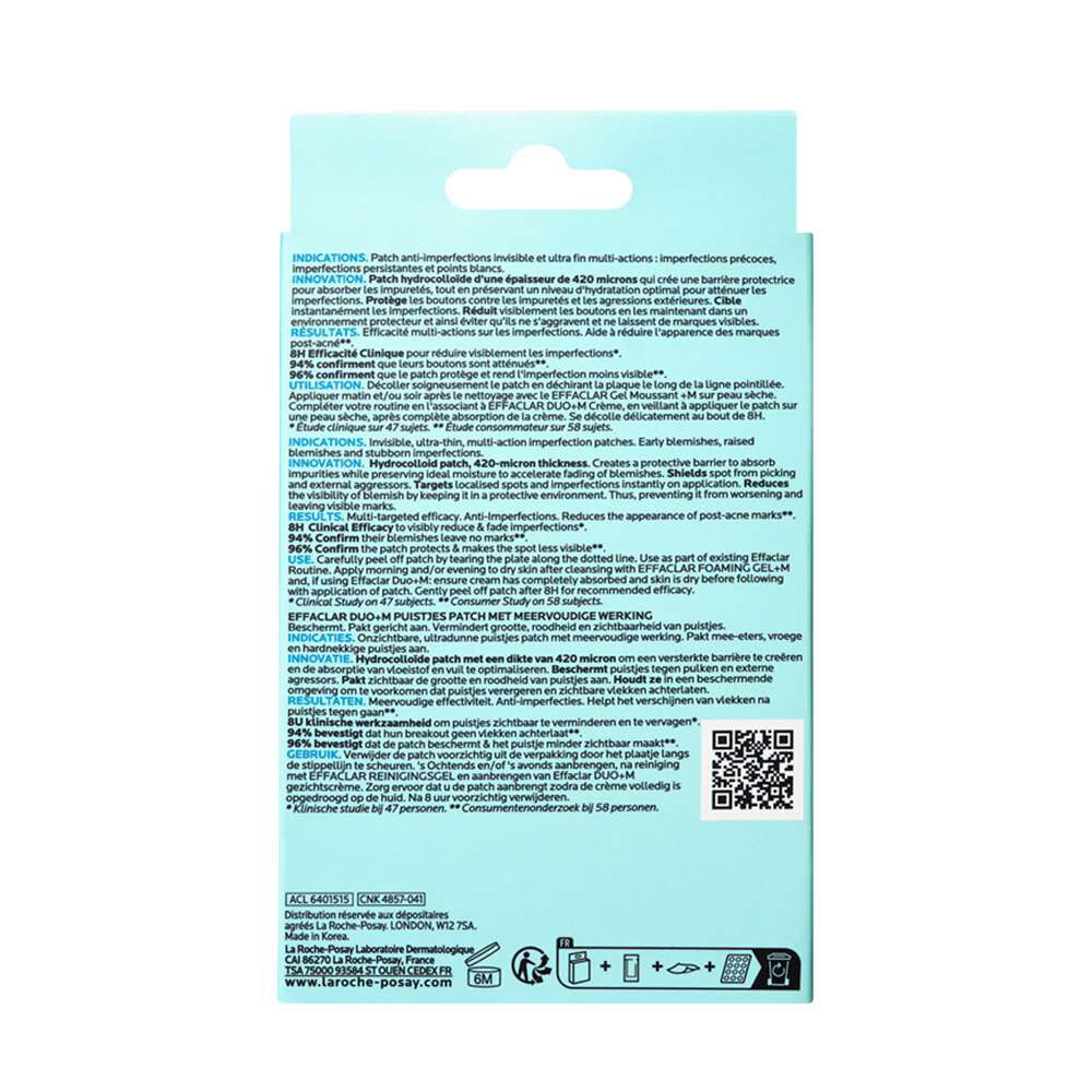 Parches-Anti-Imperfecciones-La-Roche-Posay-Effaclar-Patches+-22-Unidades-imagen-3
