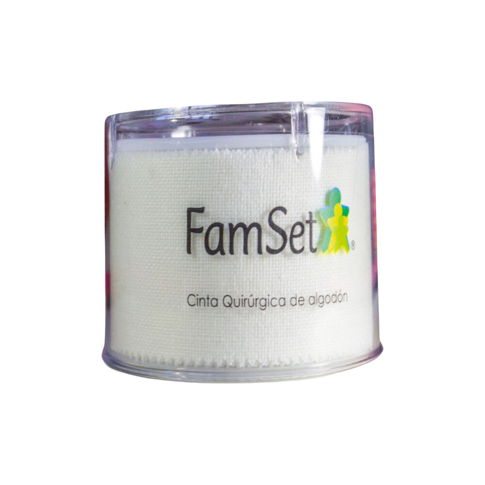 Esparadrapo-Tela-Blister-por-1-Famset-24Mm-por-5M-Blanco-imagen-2
