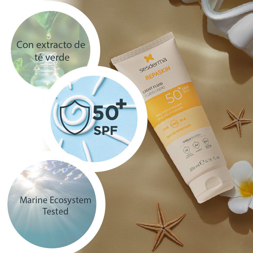 Protector-Solar-Sesderma-Fluido-Ligero-Muy-Alta-Proteccion-50+Spf-Tubo-200Ml-imagen-4