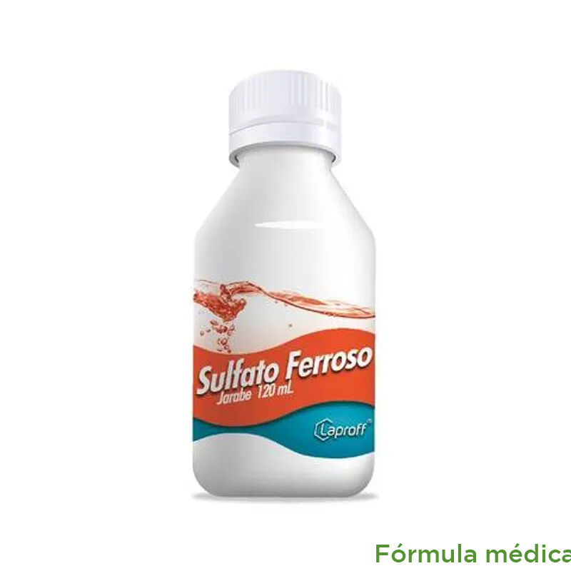 Sulfato Ferroso Jarabe 4G 200Mg/5Ml(4%) Jarabe Frascox120Ml Laproff