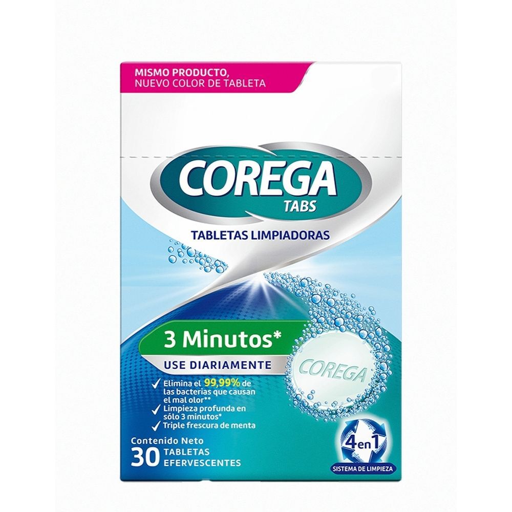 Corega-Tabs-Tabletas-Efervescentes-Caja-X-30-imagen-1