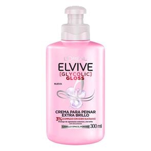 Crema-Para-Peinar-Loreal-Paris-Elvive-Glycolic-Gloss-3%-Frasco-X-300Ml-imagen
