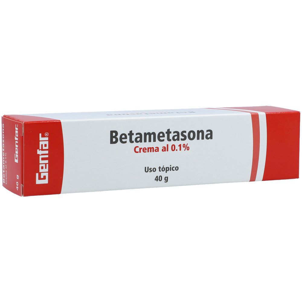Betametasona Crema 0.1% Tubo X 40 Gr