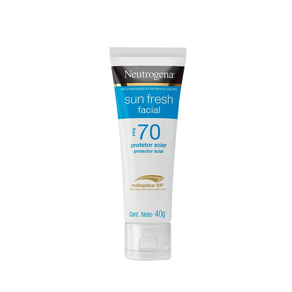 Protector Solar Neutrogena Sun Fresh Facial Fps70 Tubo X 40Gr