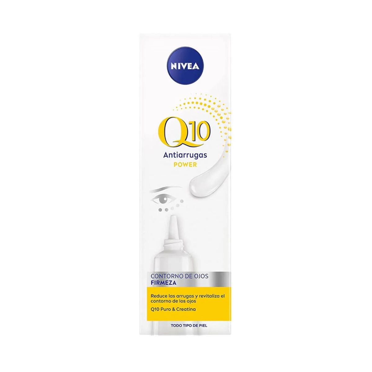 Contorno De Ojos Nivea Q10 Antiarrugas Power Tubo X 15Ml