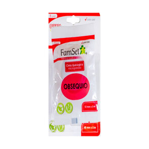 Promo-Cinta-Quirurgica-Microporosa-Obsequio-12Mm-por-3M-Paquete-Famset-48Mm-por-5M-Piel-imagen