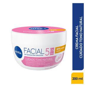 Crema-Facial-Nivea-Tono-Natural-5-En-1-Pote-200Ml-imagen