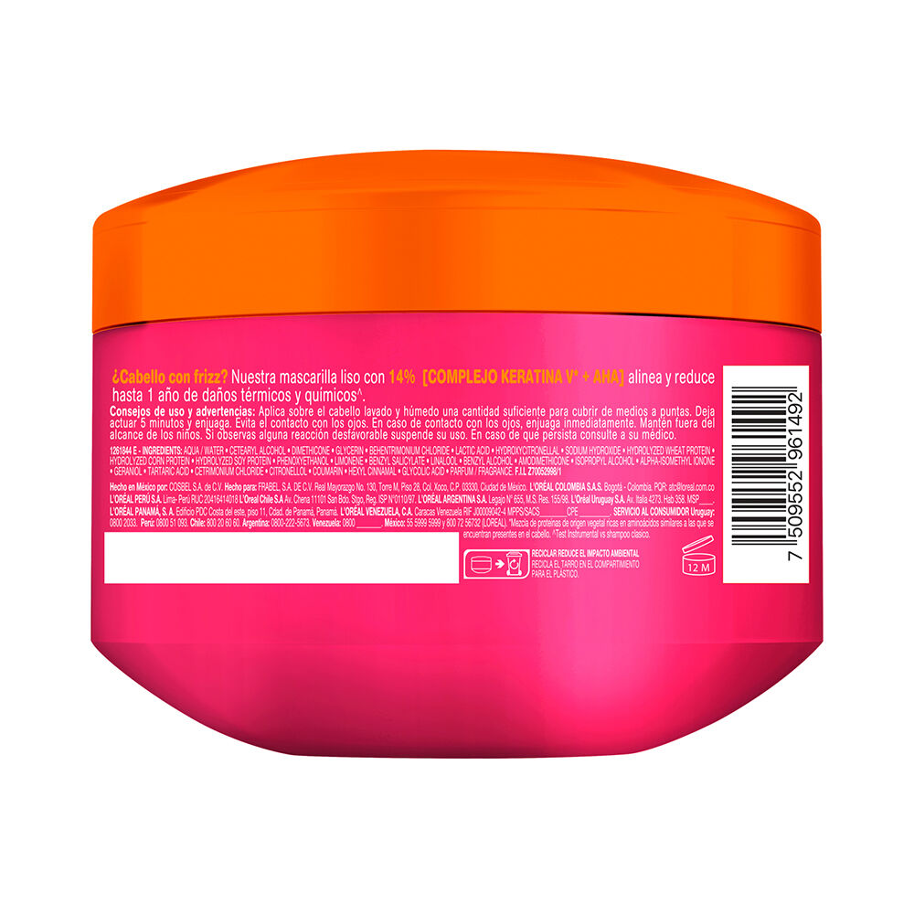 Tratamiento-Capilar-Elvive-Loreal-Paris-Dream-Liso-Pote-por-300Gr-imagen-2