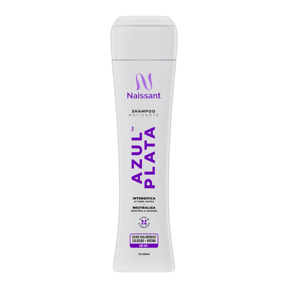 Shampoo Matizante Naissant Azul Plata Fco X 300Ml