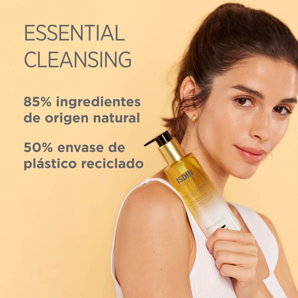 Aceite-Limpiador-Isdin-Essential-Cleansing-Frasco-X-200Ml-imagen-3