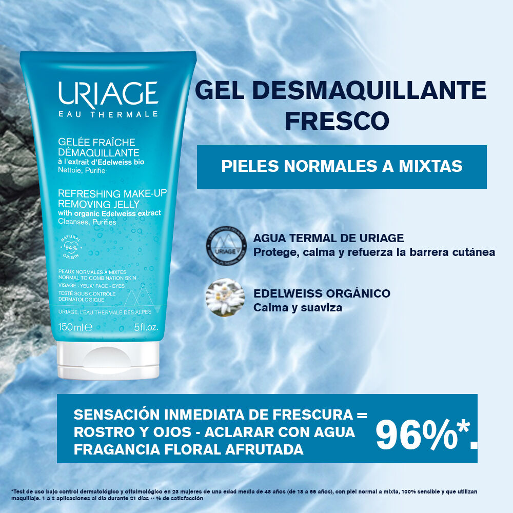 Gel-Desmaquillante-Fresco-Uriage-Pieles-Normales-A-Mitas-Tub--150Ml-imagen-3