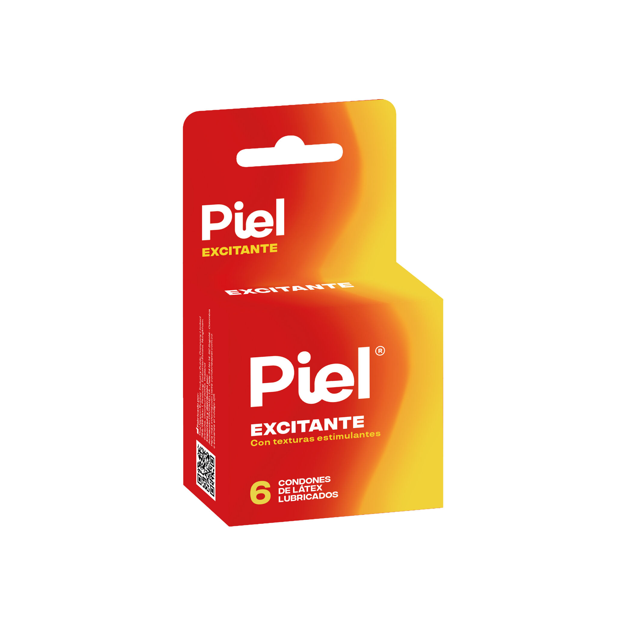 Preservativo Latex Lubricados Excitante Caja 6 Piel