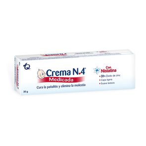 Crema-No-4-Medicada-(200Mg+100000Ui)/Gr-Crema-Tubo-X-30-Gr-imagen