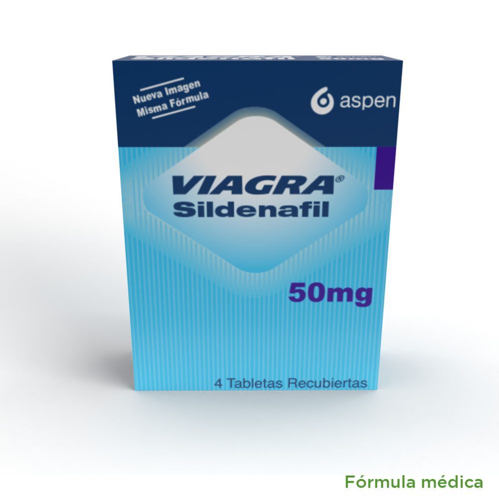 Viagra Sildenafil Tabletas Recubiertas 50Mg Caja X 4