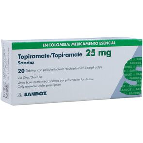 Topiramato-Sandoz-25Mg-Caja-X-20-Tabletas-Recubiertas-imagen