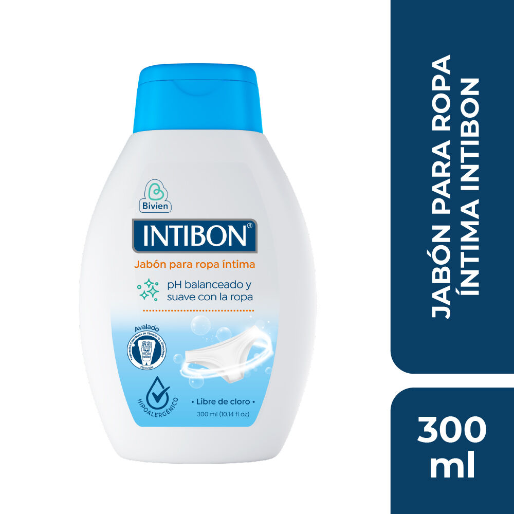Jabon Para Ropa Intima Intibon Fco 300Ml