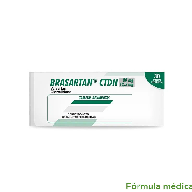 Brasartan Ctdn (12.5+80)Mg Tableta Rec Caja X 30