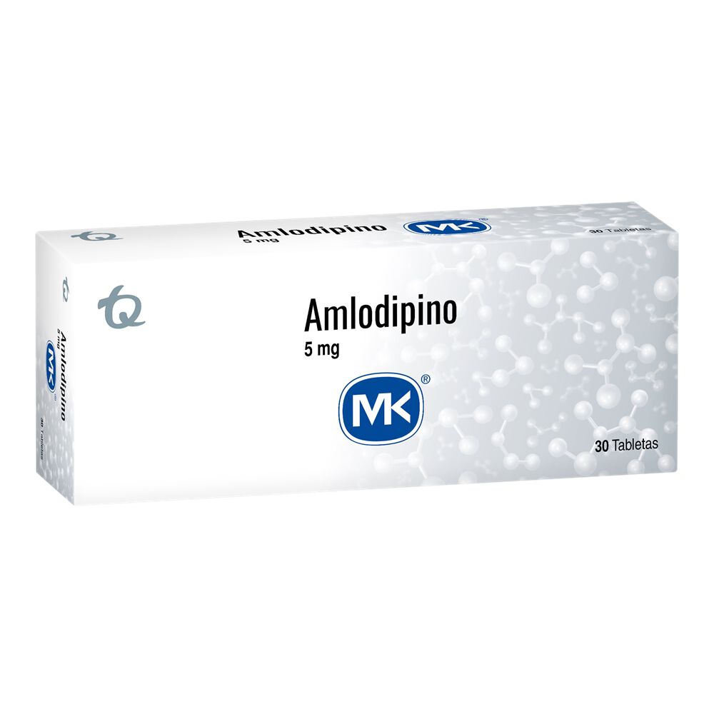 Amlodipino 5Mg Tab Caj X 30 Mk