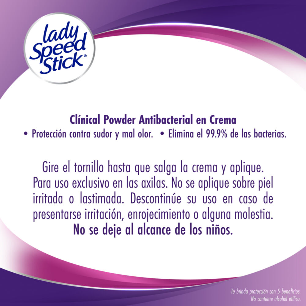 Desodorante-Clinical-Complete-Lady-Speed-Stick-Powder-96H-Barra-X-55Gr-imagen-4