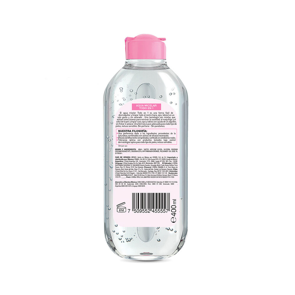 Agua-Micelar-Desmaquillante-Todo-En-1-Skinactive-Frasco-X-400mL-imagen-2