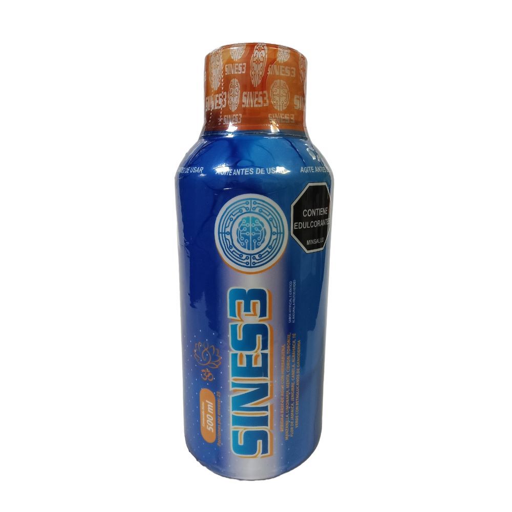 Bebida-Sines3-Con-Hierbabuena-Manzanilla-Cidron-Botella-por-500Ml-Frutos-Verdes-imagen