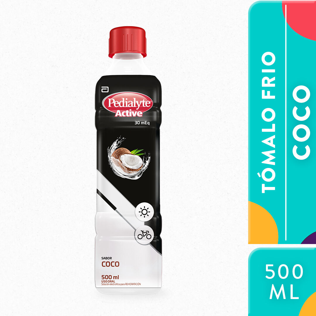 Suero Rehidratante Pedialyte Active 30 Coco 500 mL