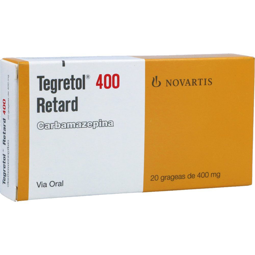 Tegretol Retard Tabletas 400Mg Caja X 20