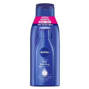 Promo-Crema-Corporal-Nivea-Milk-Nutritiva-Paquete-X-1Frascox400Ml+1Frascox125Ml-imagen