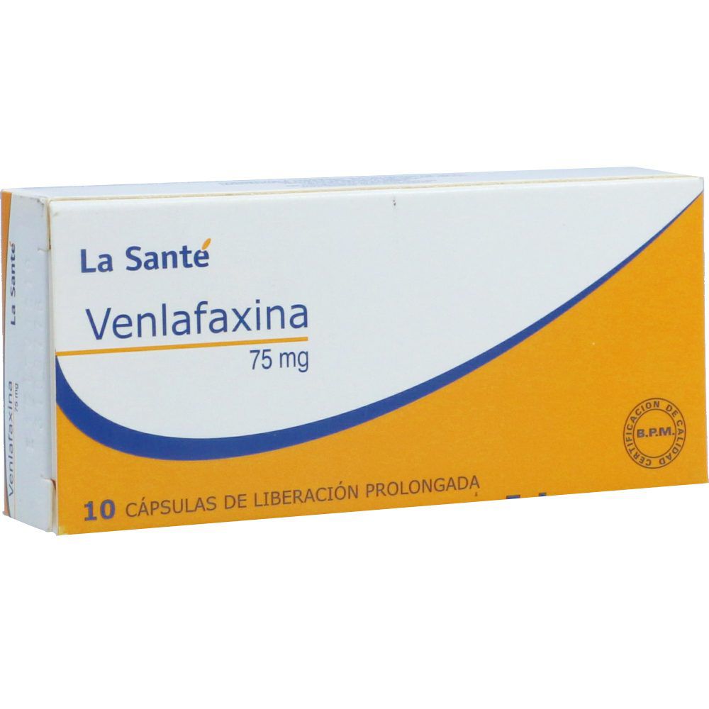 Venlafaxina-La-Santé-75Mg-Caja-X-10-Cápsulas-Liberación-Prolongada-imagen