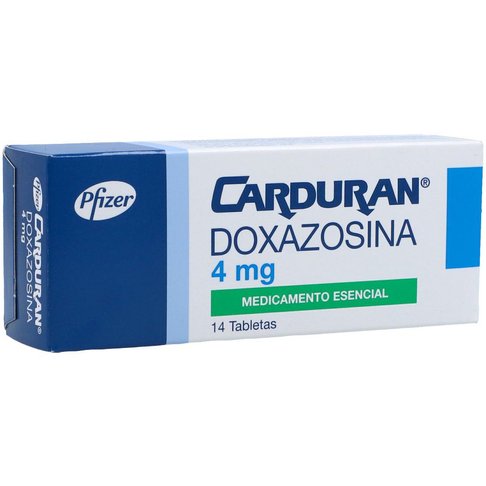 Carduran Tabletas 4Mg Caja X 14