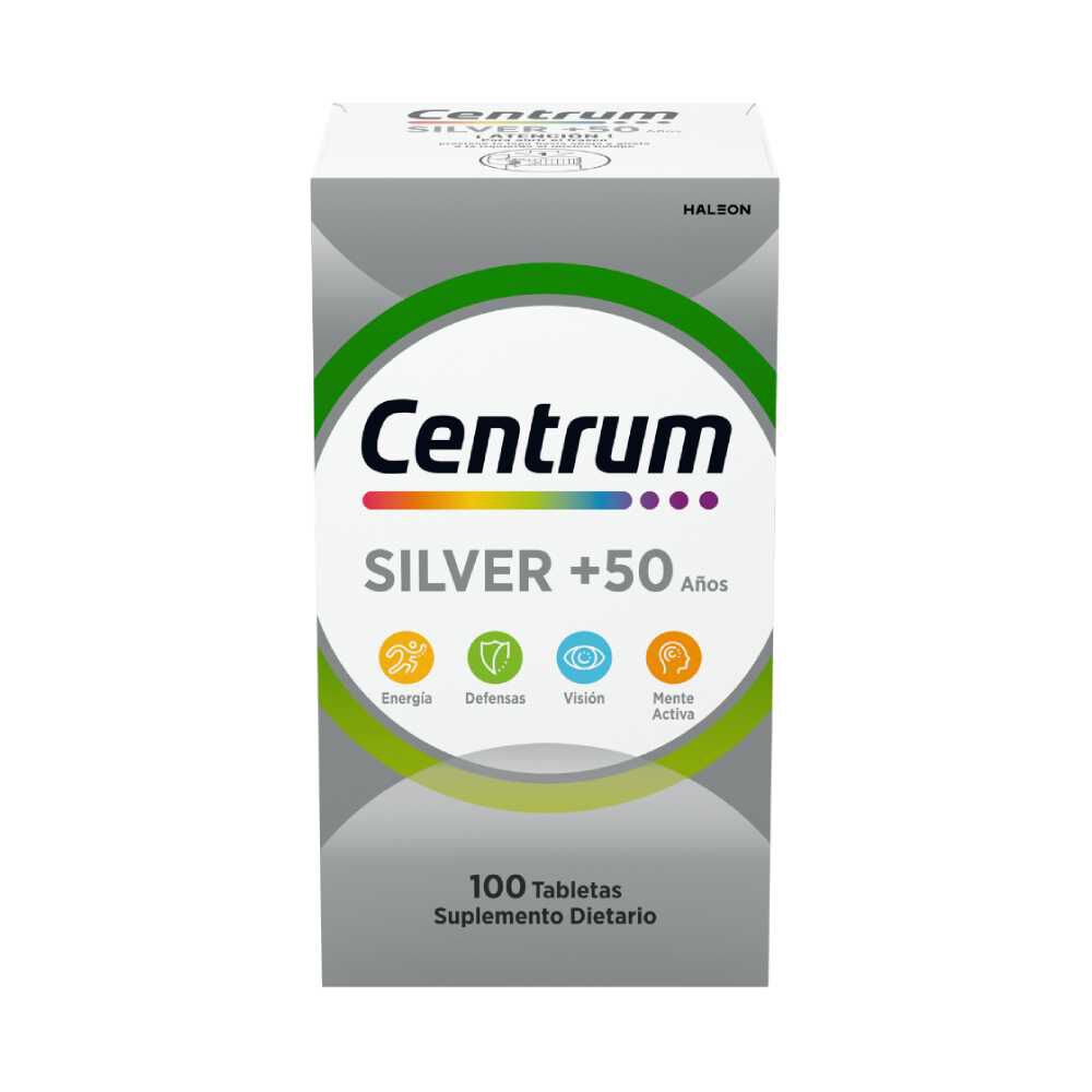 Centrum-Silver-+-50-Anos-Tableta-Frasco-X-100-imagen-1