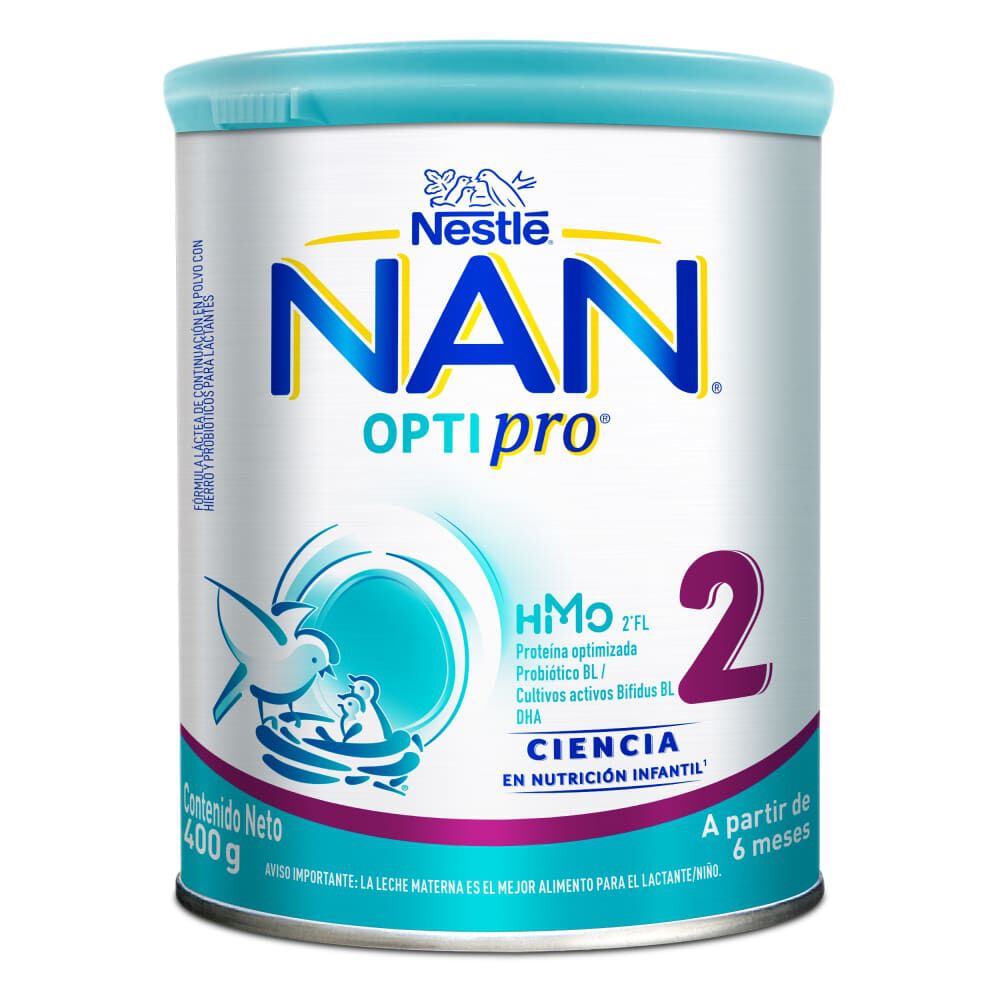 Nan Optipro 2 Lata 400Gr