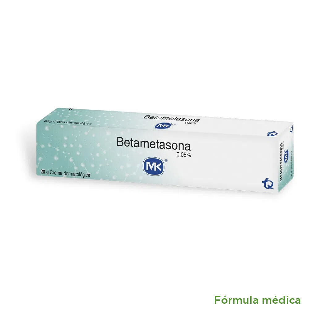 Betametasona 0.05% Crema Tópica Tubo X 20Gr Mk