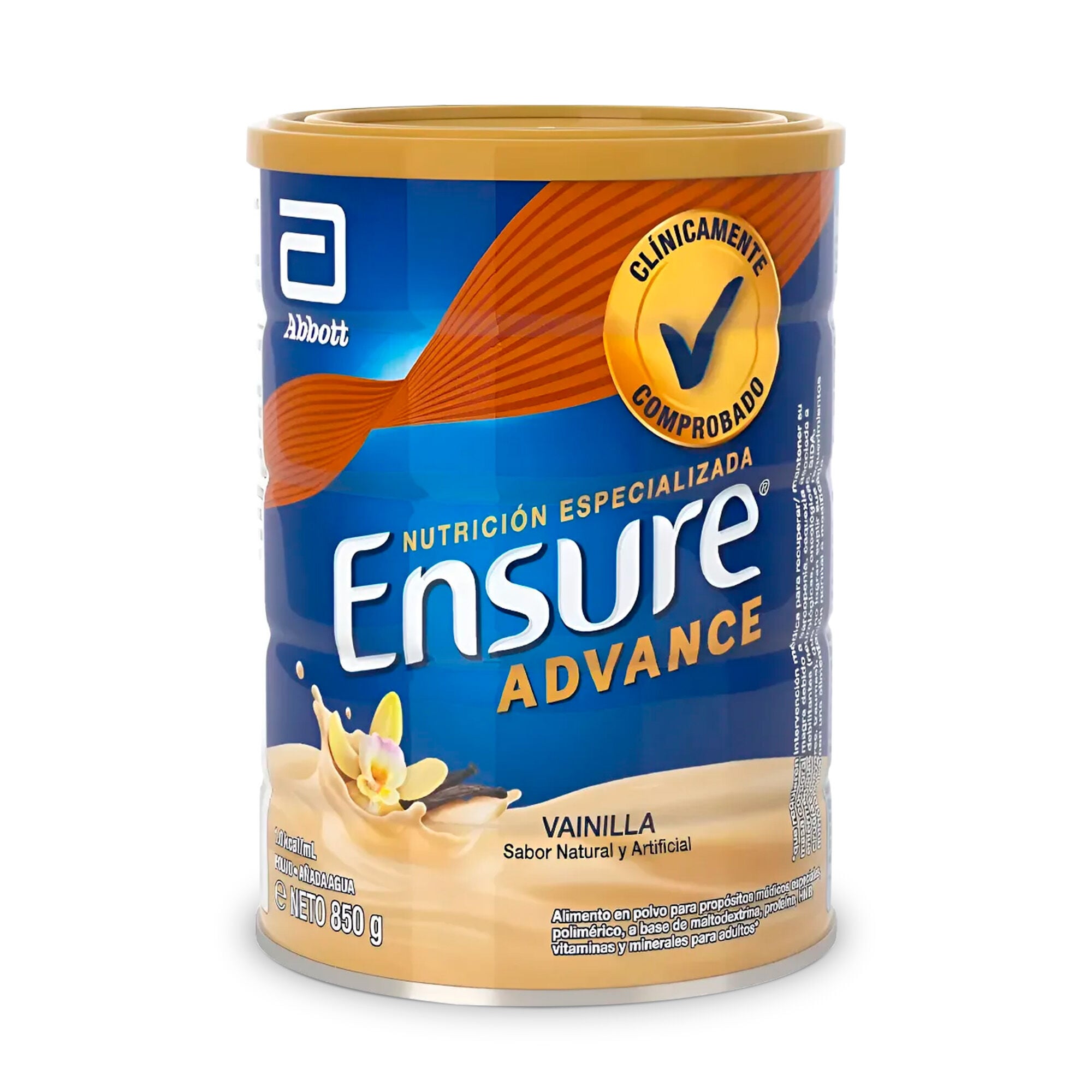 Ensure Advance Vainilla Con Proteina + HMB Polvo 850g