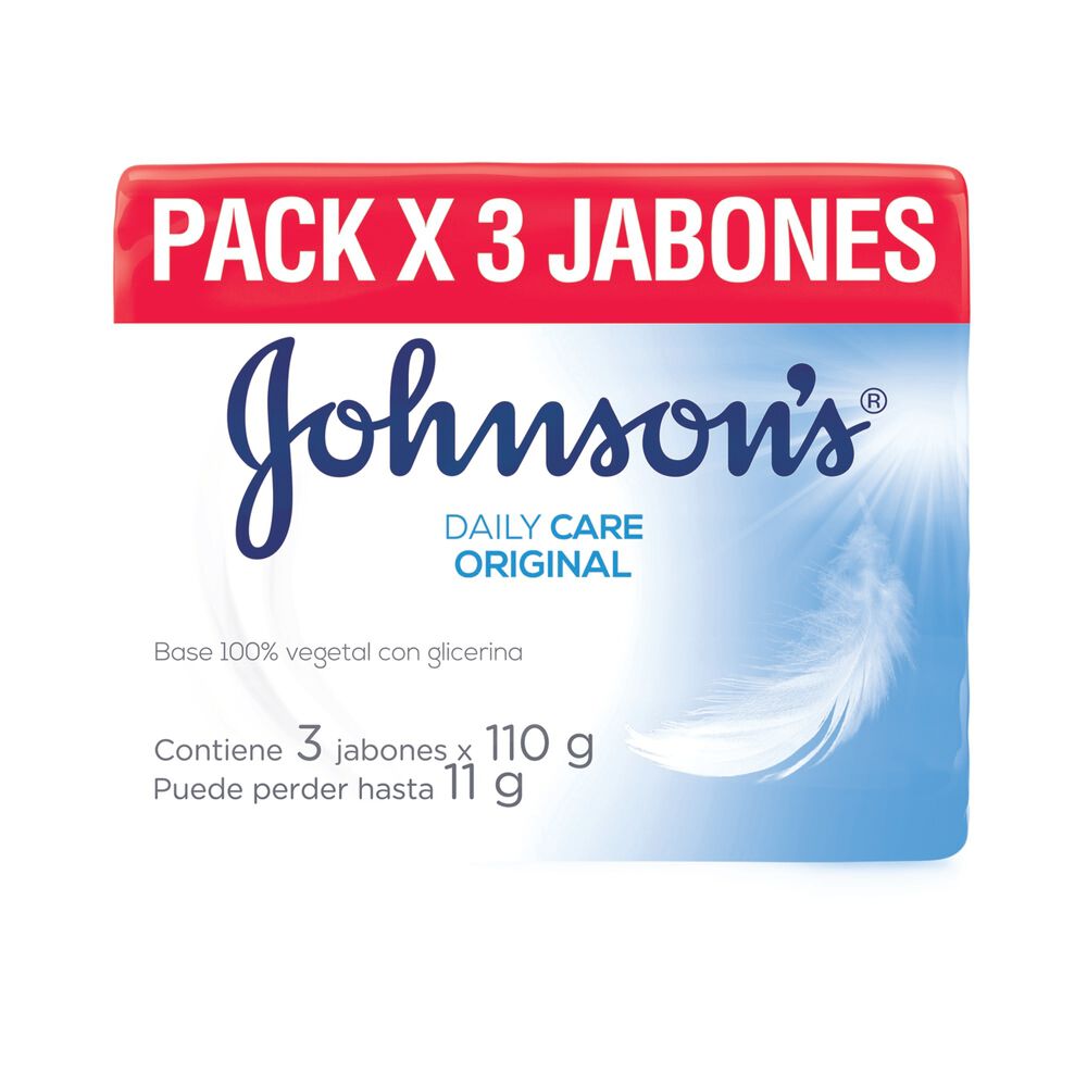 Jhonson´s-Daily-Care-Jabon-Original-Paquete-X-3Bar-X-110g-imagen-2