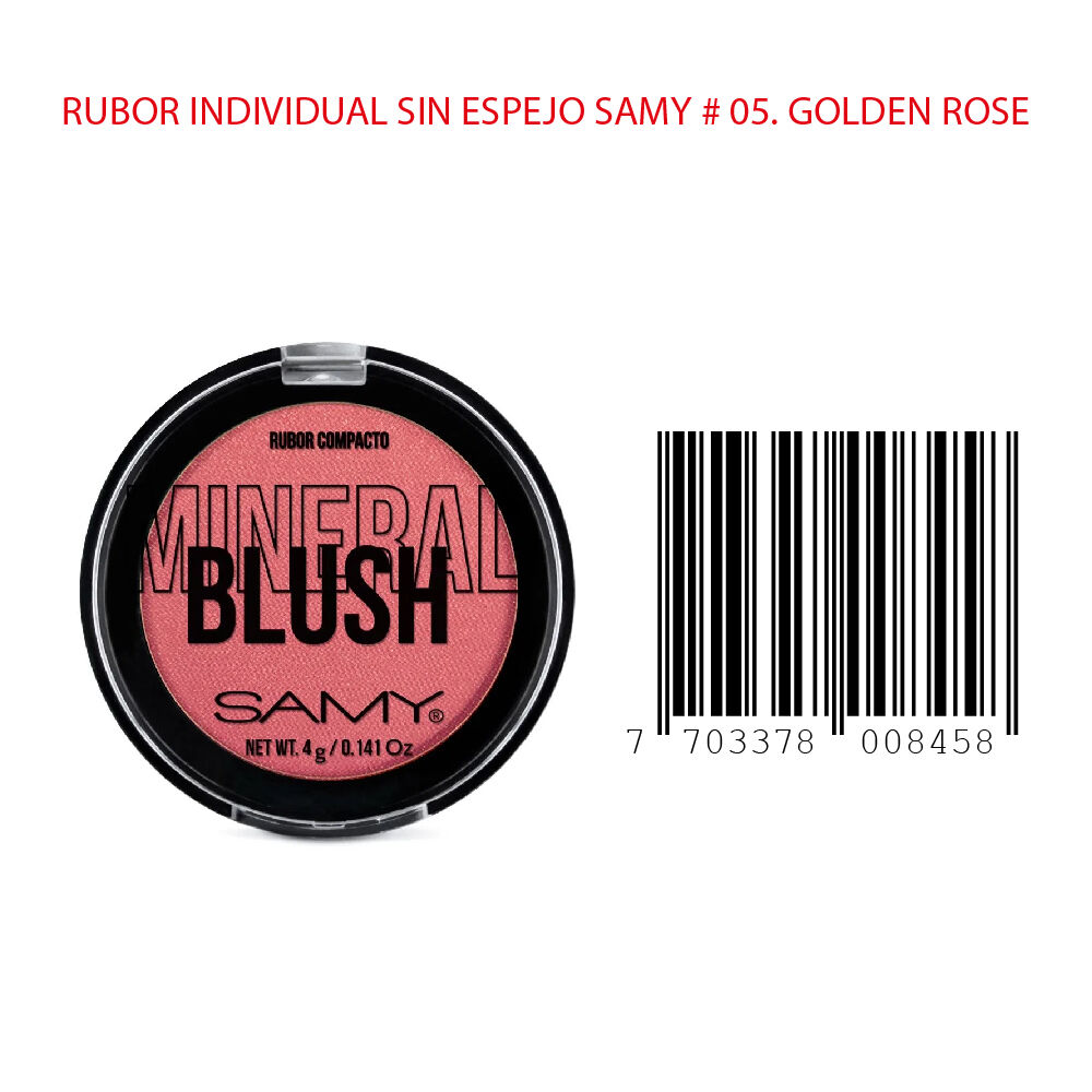 Rubor-Mineral-Compacto-Sin-Espejo-Samy-Caja-por-4Gr-N.-05-Golden-Rose-imagen-2