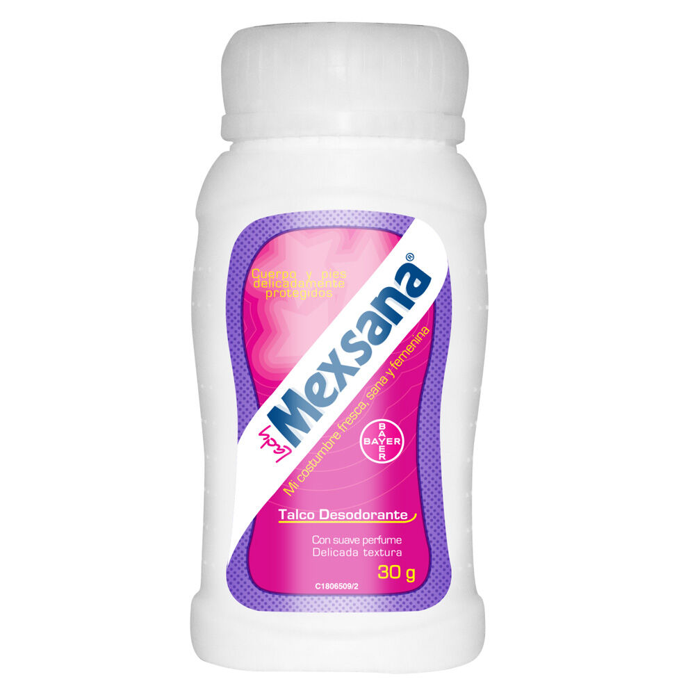 Talco Antibacterial Lady Mexsana Frasco X 30 G