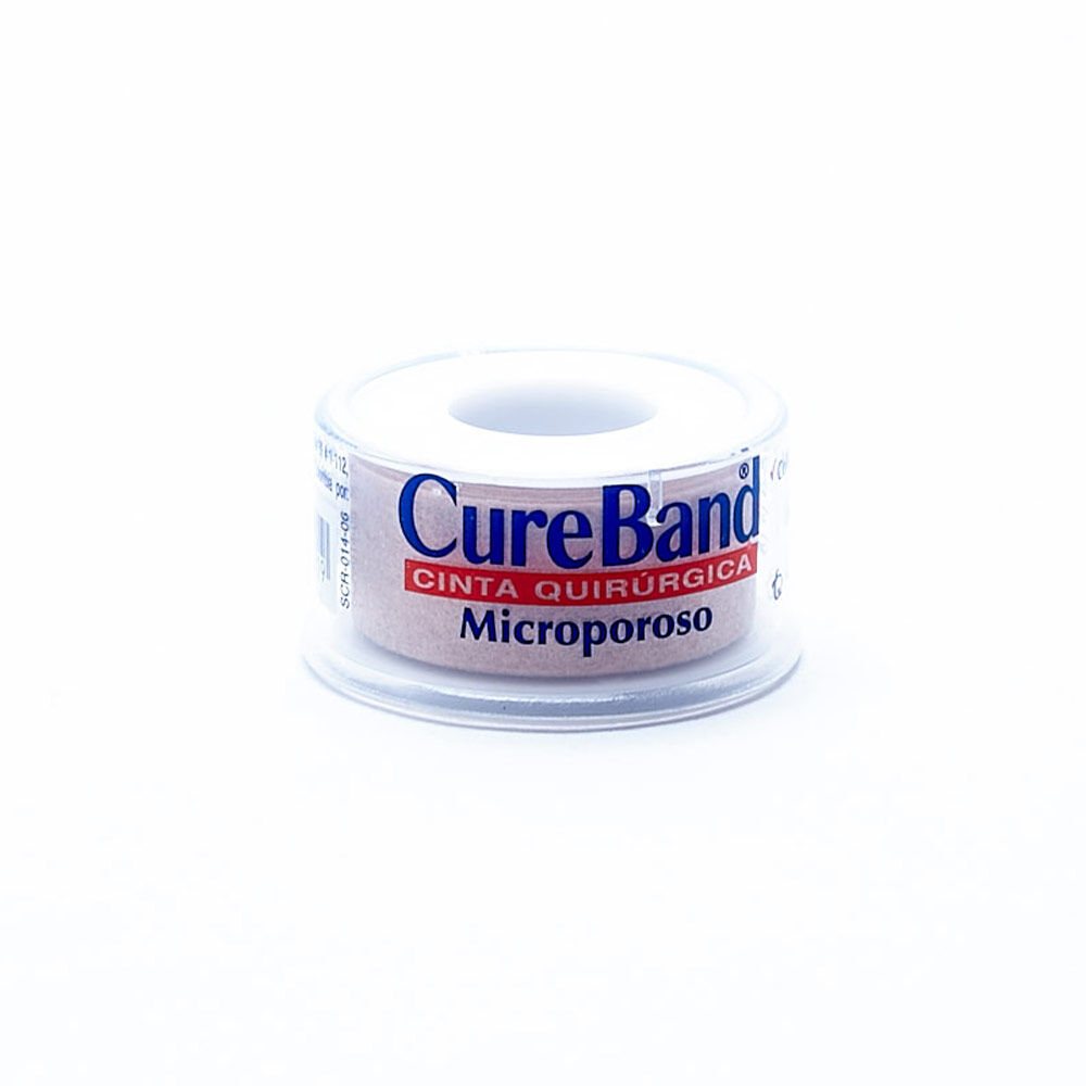 Esparadrapo CureBand Micropore Color Piel 1,25Cm X 2,70Cm (1/ pulgada X 3Yd) X 1 Unidad