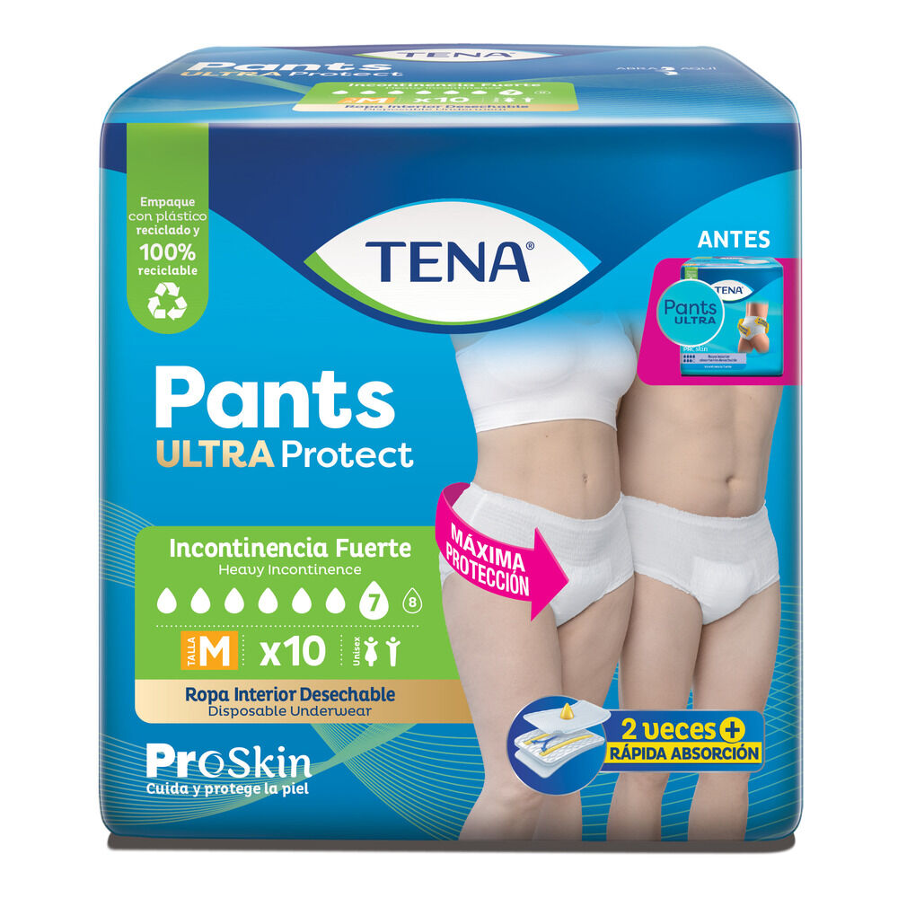 Pañal Tena Pants Ultra M X10 Und