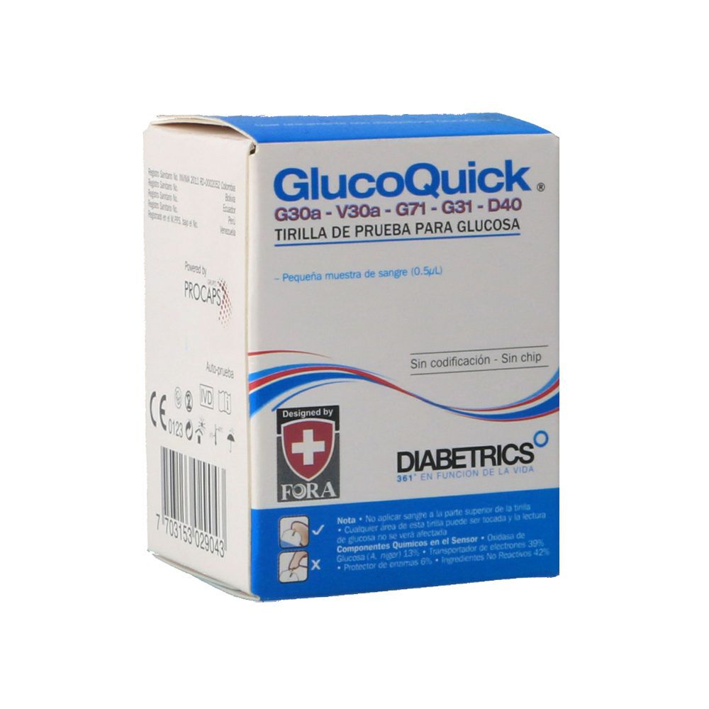 Tiras-Glucometria-Glucoquick®-Frasco-X-50-imagen