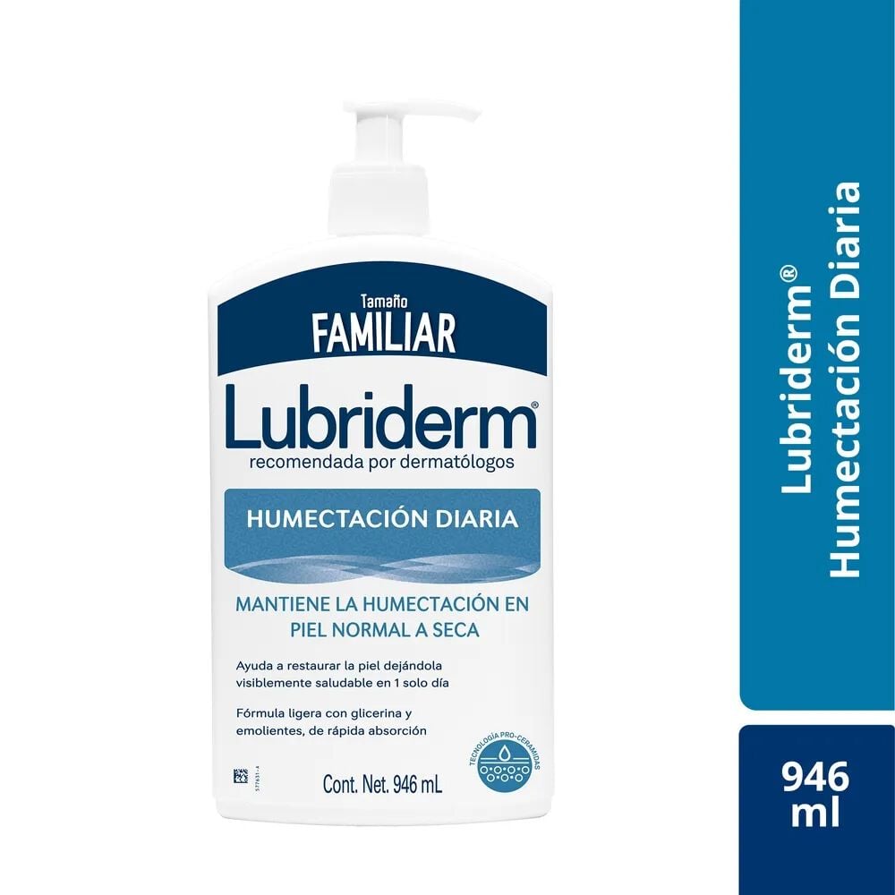 Crema Lubriderm Humectación Diaria Frasco 946Ml