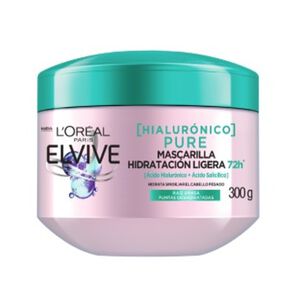 Mascarilla-Hidratacion-Ligera-Loreal-Elvive-Hialuronico-Pure-Pot-X-300Gr-imagen