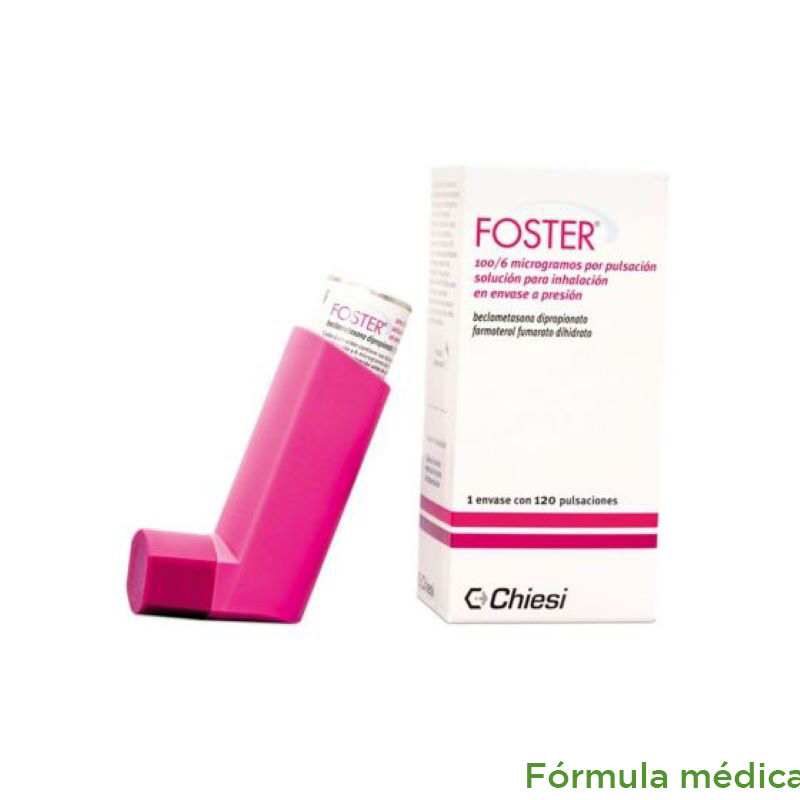 Foster (100+6)Mcg/Dosis Solucion Inhalador Oral Frasco X 120Dosis