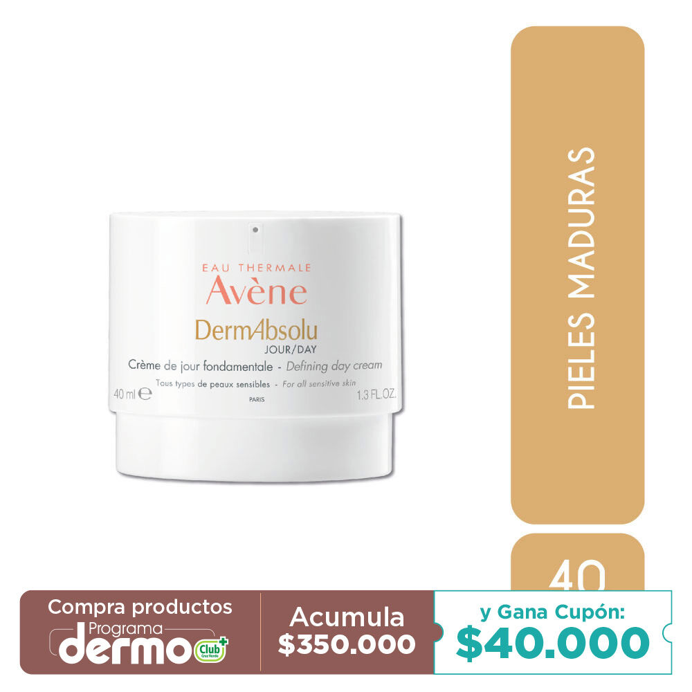 Crema-Dia-Dermabsolu-Avene-Densidad-Vitalidad-Tipo-De-Piel-Pote-X-40mL-imagen-1