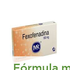 Fexofenadina Mk 180Mg Caja X 10 Tabletas Recubiertas